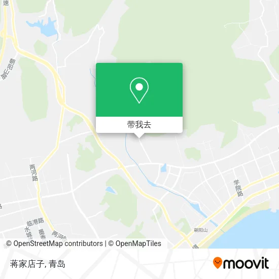 蒋家店子地图