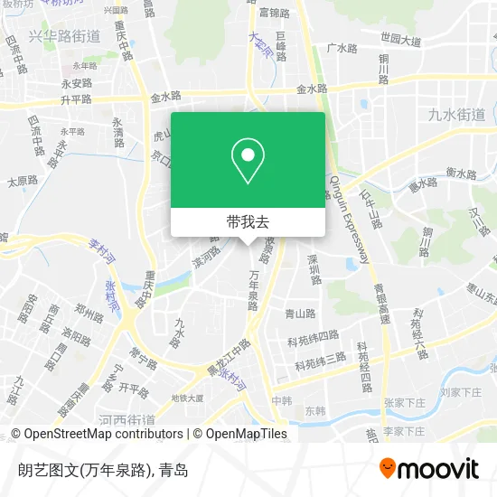 朗艺图文(万年泉路)地图