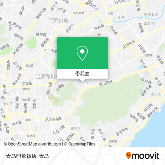 青岛印象饭店地图