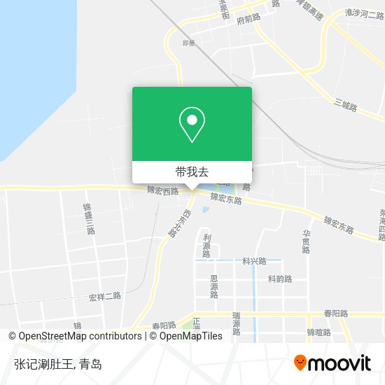 张记涮肚王地图