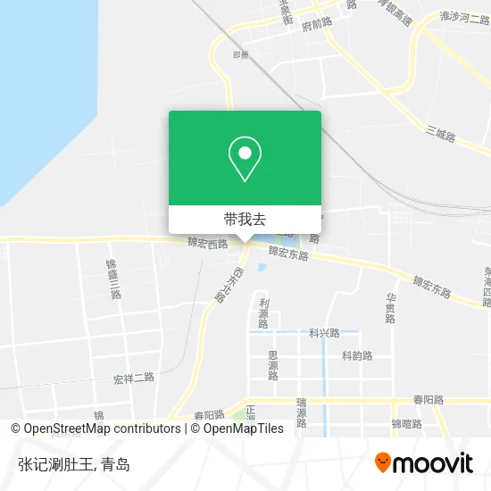 张记涮肚王地图