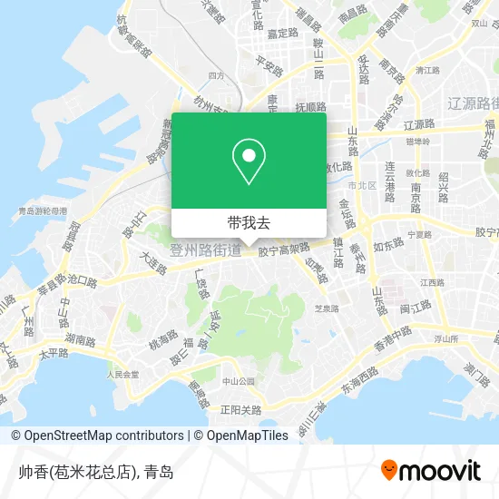帅香(苞米花总店)地图