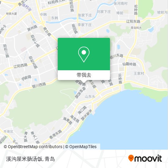 溪沟屋米肠汤饭地图