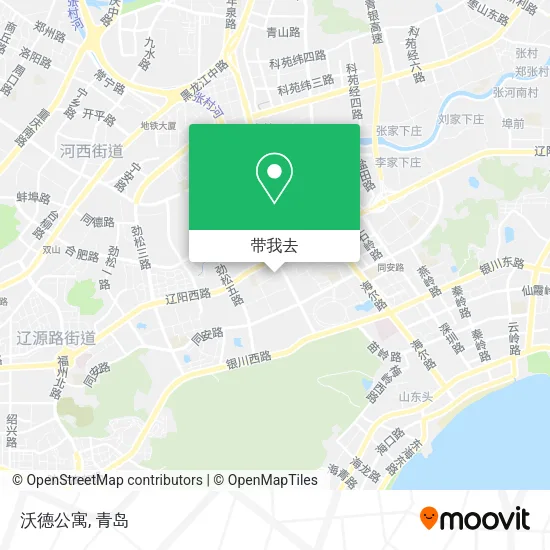 沃德公寓地图