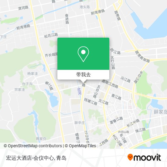 宏运大酒店-会仪中心地图