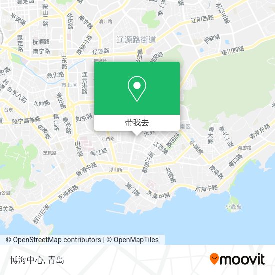 博海中心地图