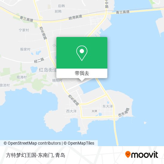 方特梦幻王国-东南门地图