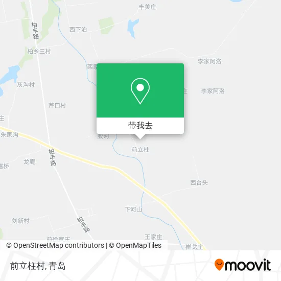 前立柱村地图