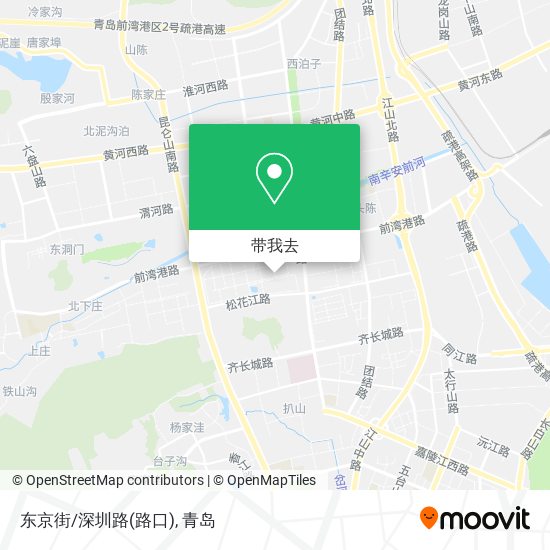 东京街/深圳路(路口)地图