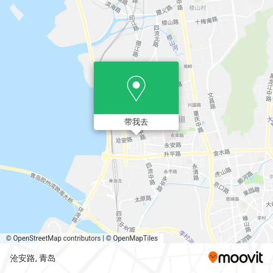 沧安路地图