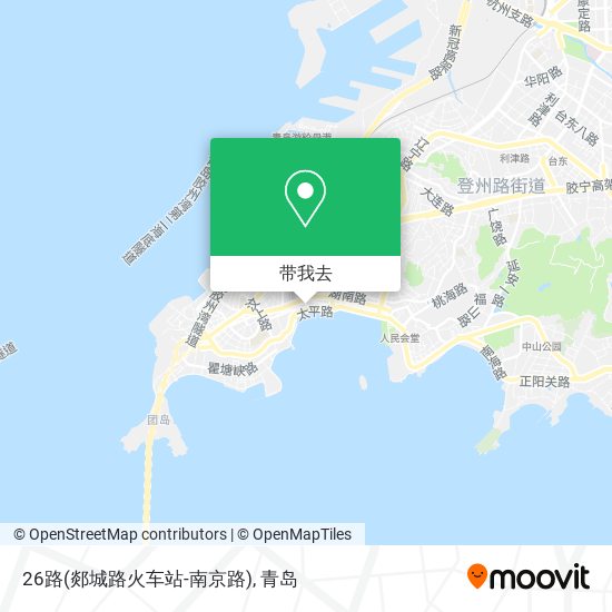 26路(郯城路火车站-南京路)地图