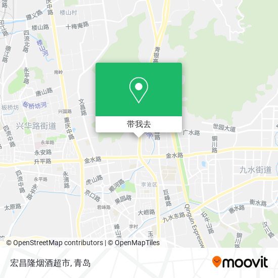 宏昌隆烟酒超市地图