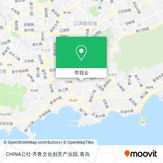 CHINA公社·齐鲁文化创意产业园地图