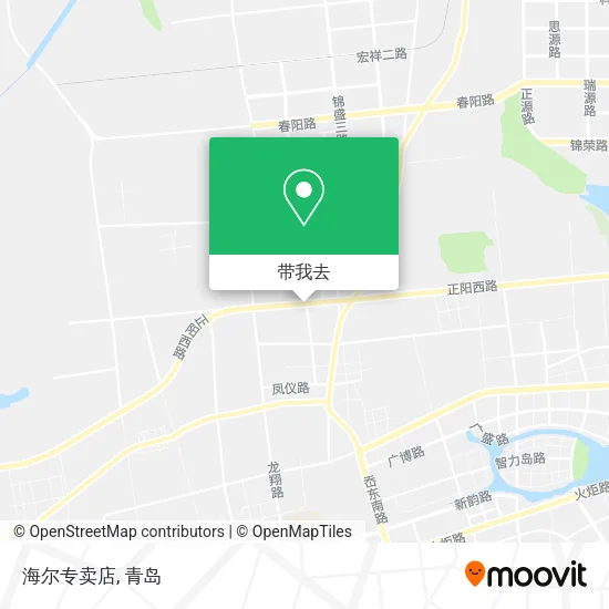 海尔专卖店地图