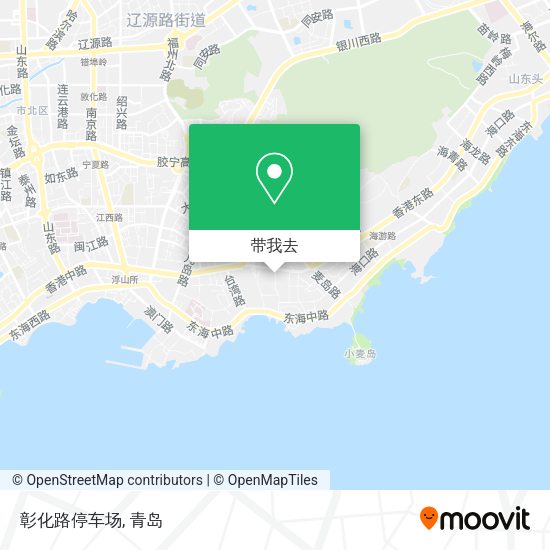 彰化路停车场地图