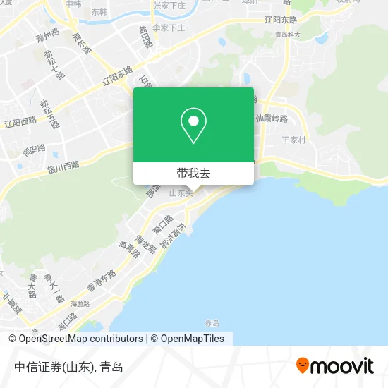中信证券(山东)地图