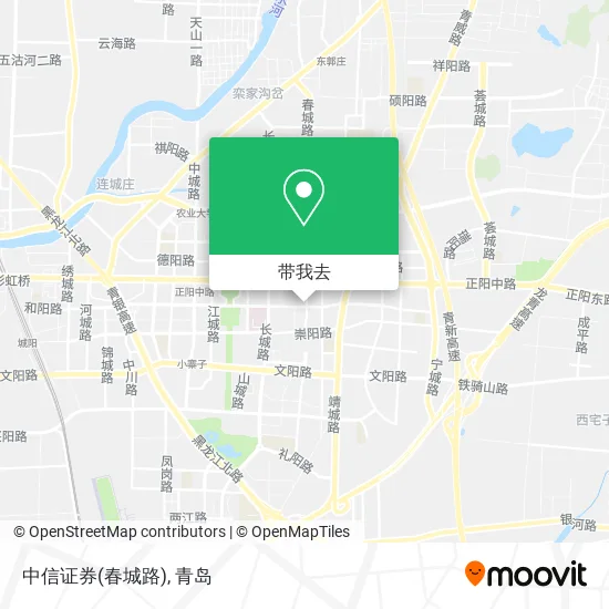 中信证券(春城路)地图