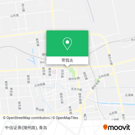 中信证券(湖州路)地图