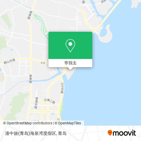 港中旅(青岛)海泉湾度假区地图