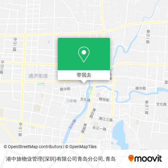 港中旅物业管理(深圳)有限公司青岛分公司地图