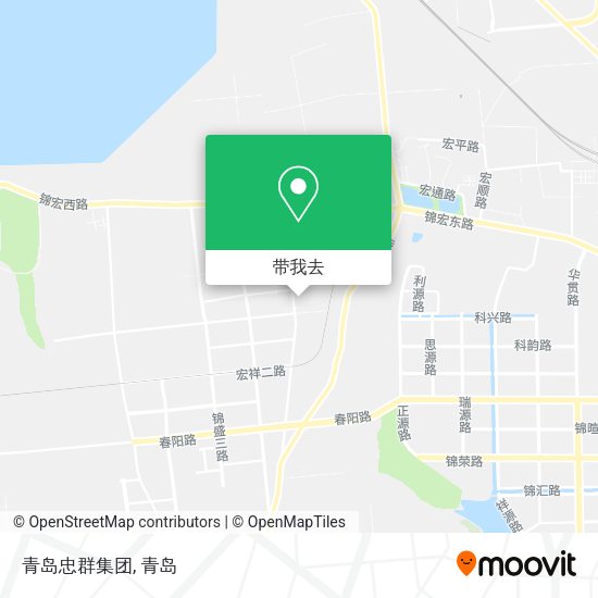 青岛忠群集团地图