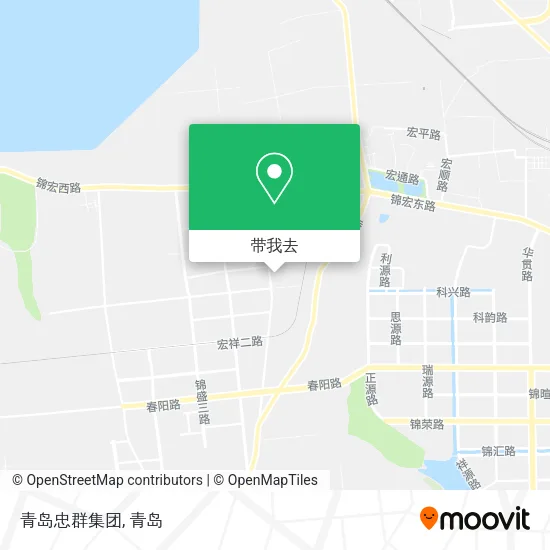 青岛忠群集团地图
