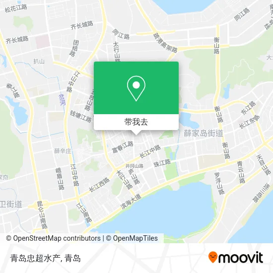 青岛忠超水产地图