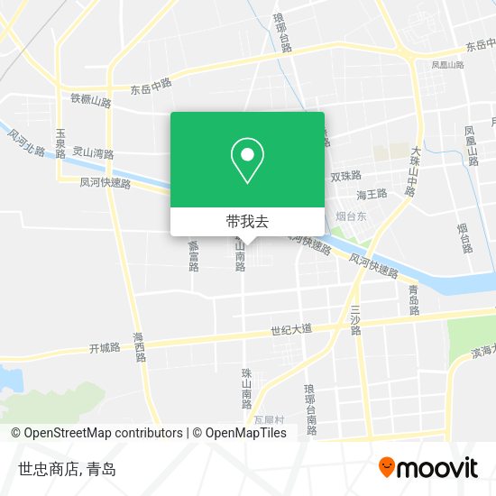 世忠商店地图