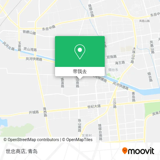 世忠商店地图