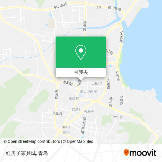 红房子家具城地图