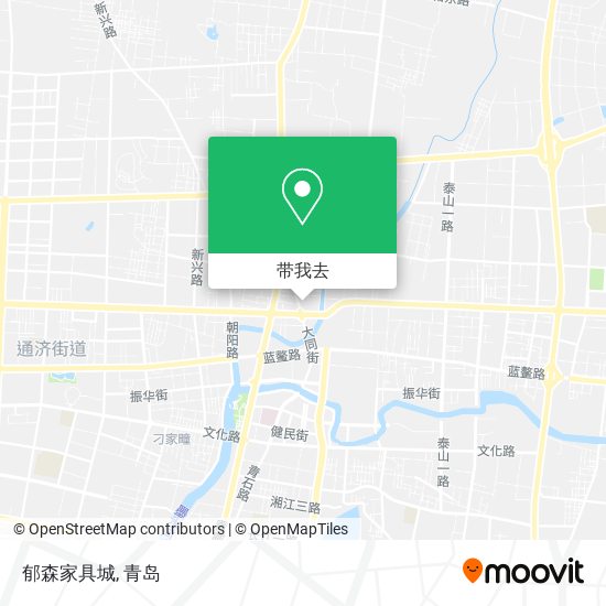 郁森家具城地图