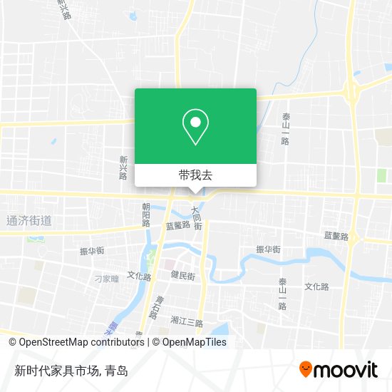 新时代家具市场地图