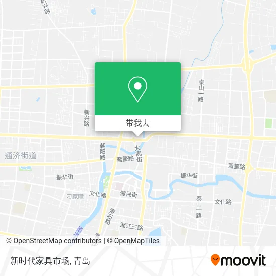 新时代家具市场地图