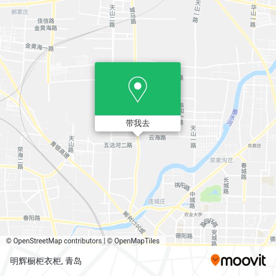 明辉橱柜衣柜地图
