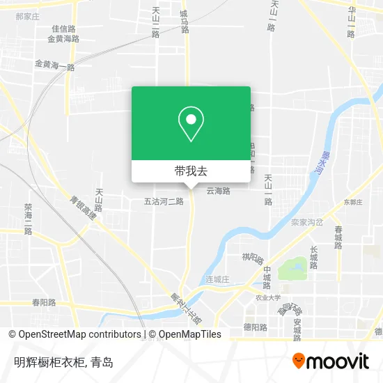 明辉橱柜衣柜地图