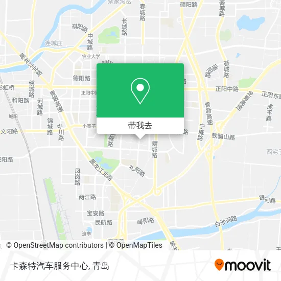 卡森特汽车服务中心地图