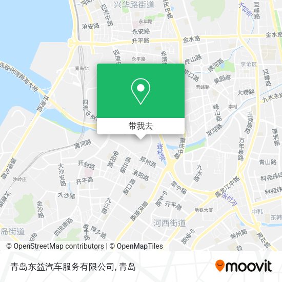 青岛东益汽车服务有限公司地图