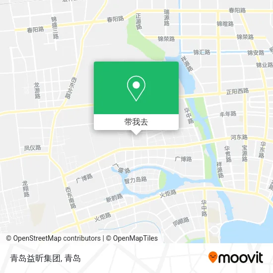 青岛益昕集团地图