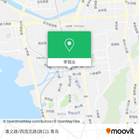 遵义路/四流北路(路口)地图