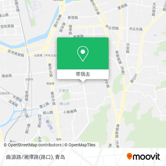 曲源路/湘潭路(路口)地图