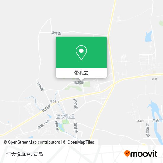 恒大悦珑台地图