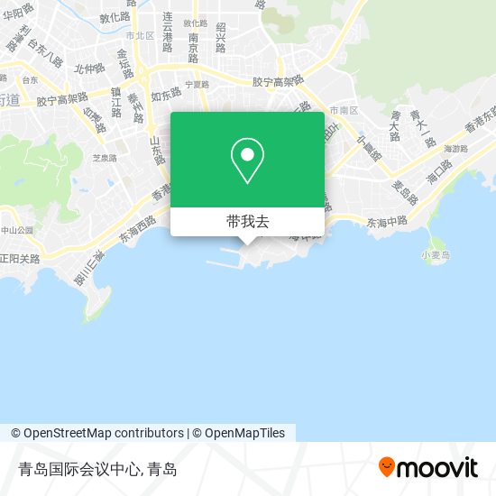 青岛国际会议中心地图