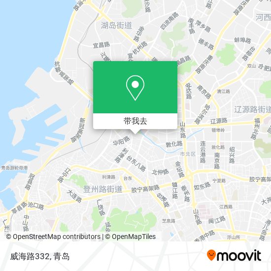 威海路332地图