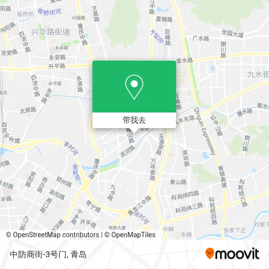 中防商街-3号门地图