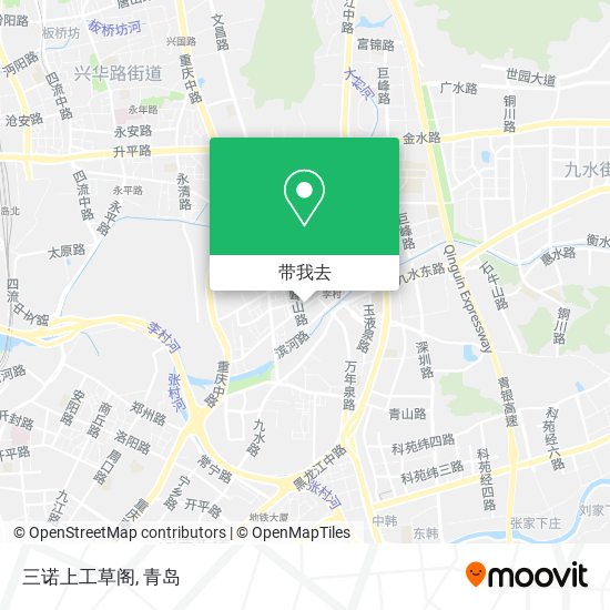 三诺上工草阁地图