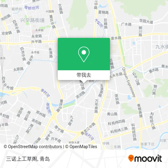 三诺上工草阁地图