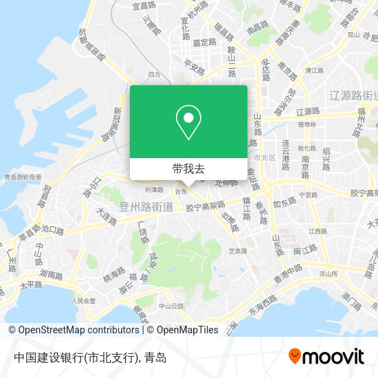 中国建设银行(市北支行)地图