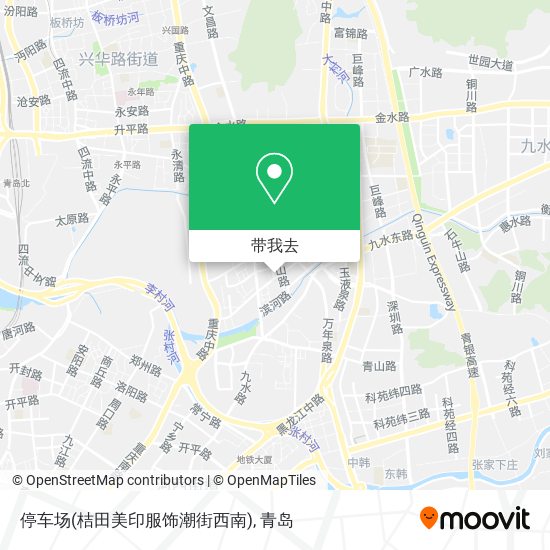 停车场(桔田美印服饰潮街西南)地图