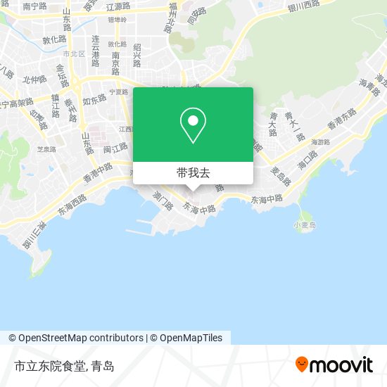 市立东院食堂地图