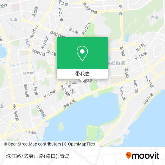 珠江路/武夷山路(路口)地图